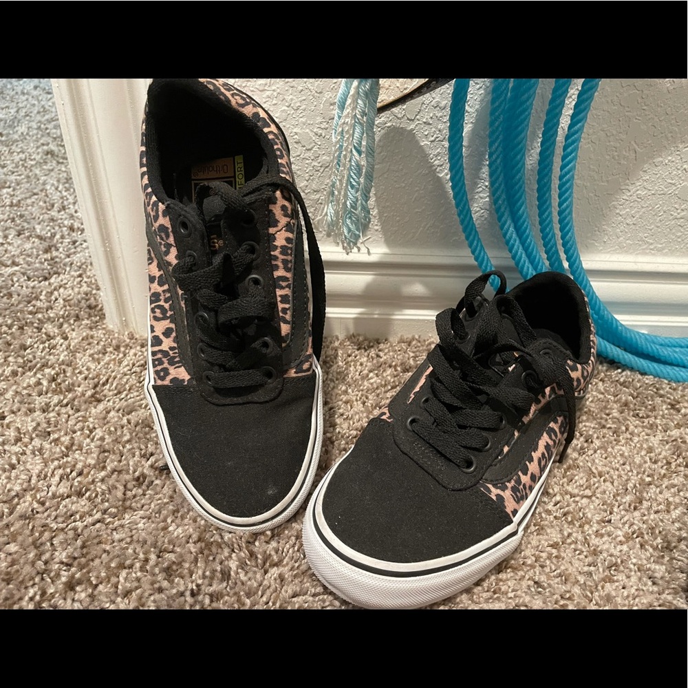 cheetah print vans